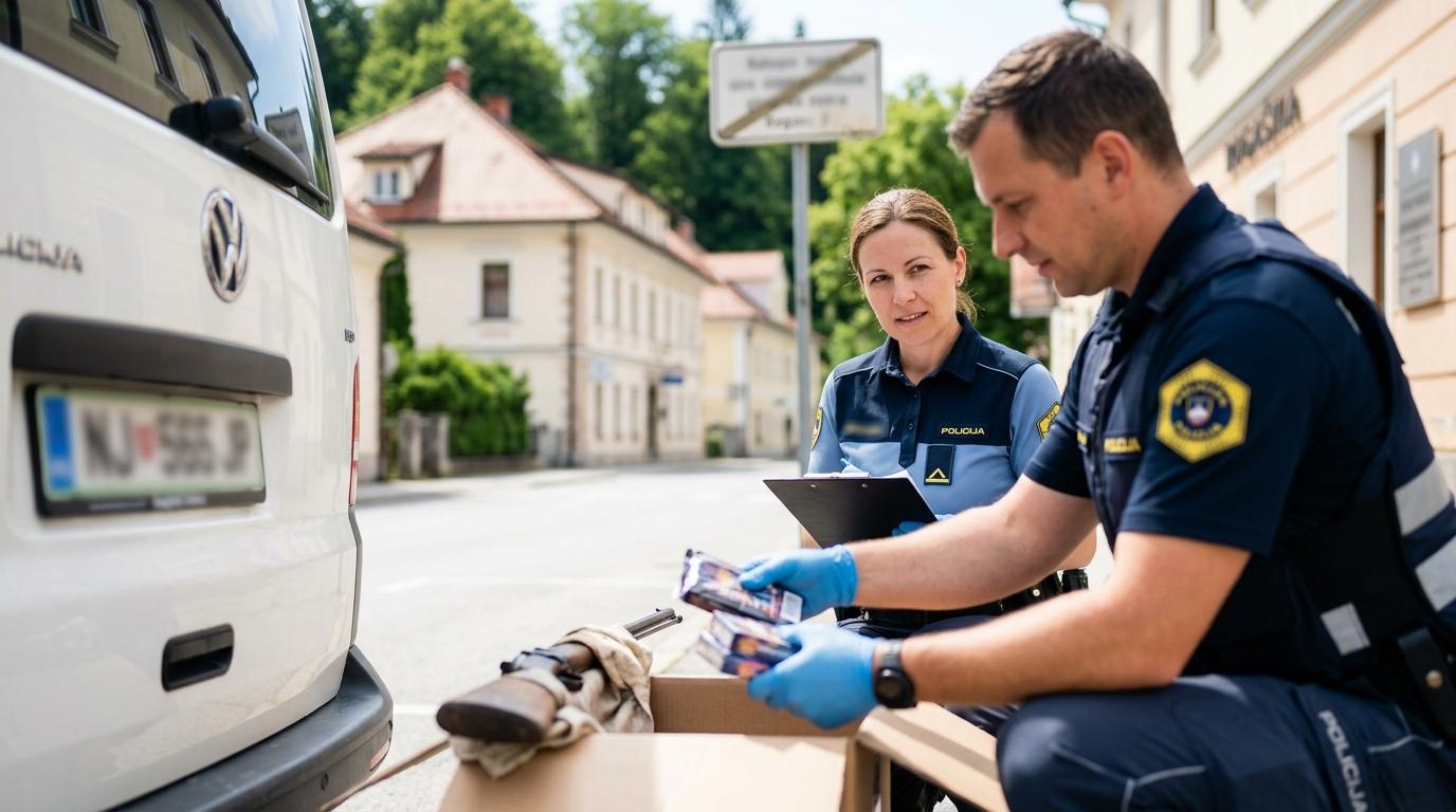 Pri 18-letniku našli več kot 100 pirotehničnih izdelkov