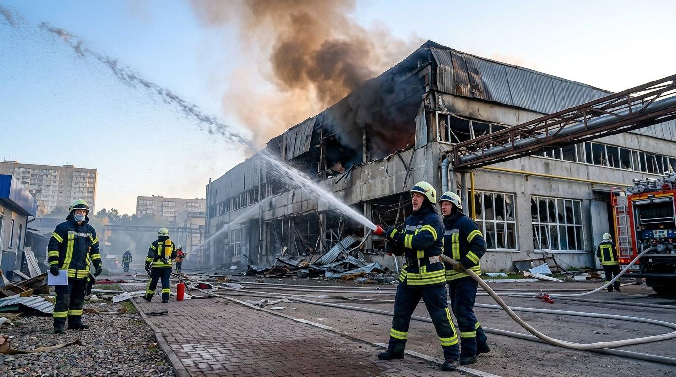 V ruskih napadih blizu Kijeva najmanj trije mrtvi