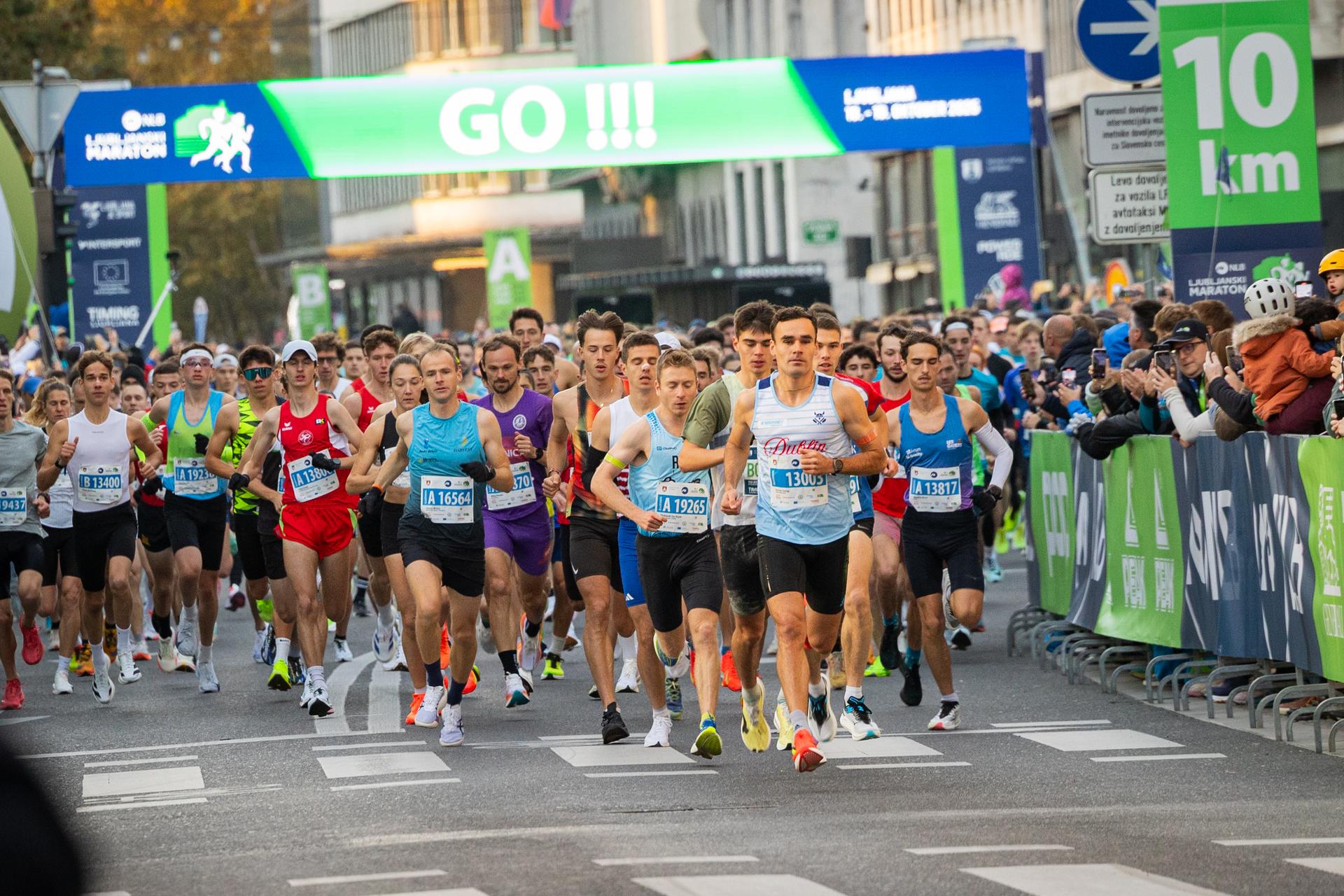 Zaradi ljubljanskega maratona številne zapore do 16. ure