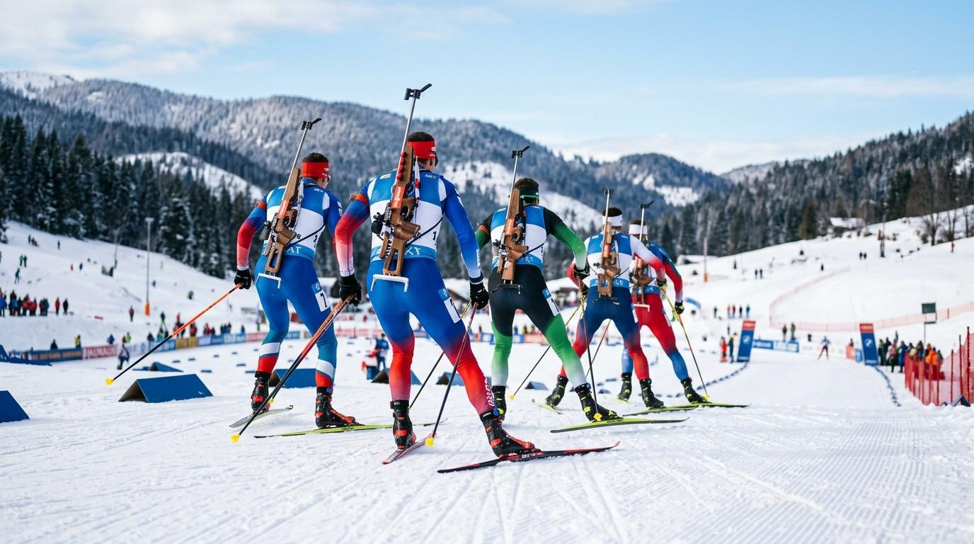 Slovenski biatlonci ostali brez finala