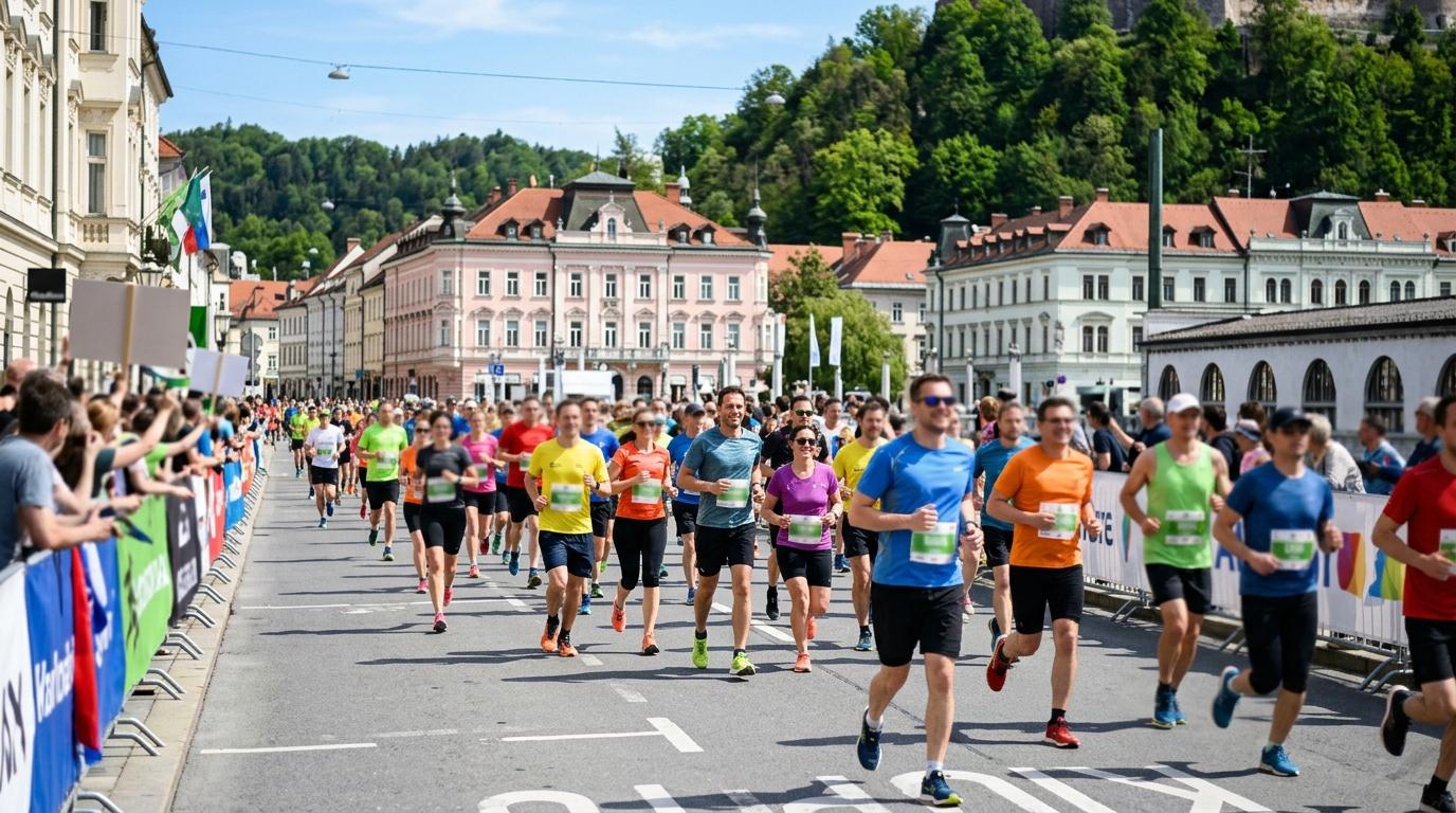 Ljubljanski maraton z rekordnim številom tekačev